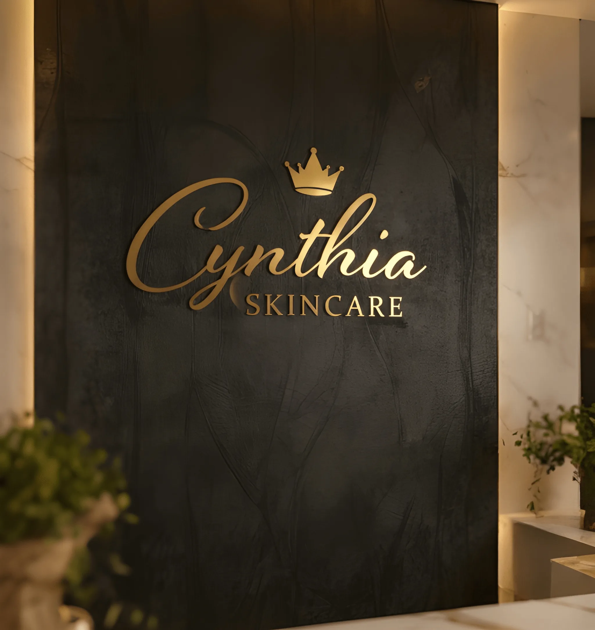 Entrée de l'institut Cynthia Cosmétique